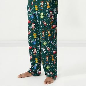 Little Sleepies Disney Christmas men pajama pants large